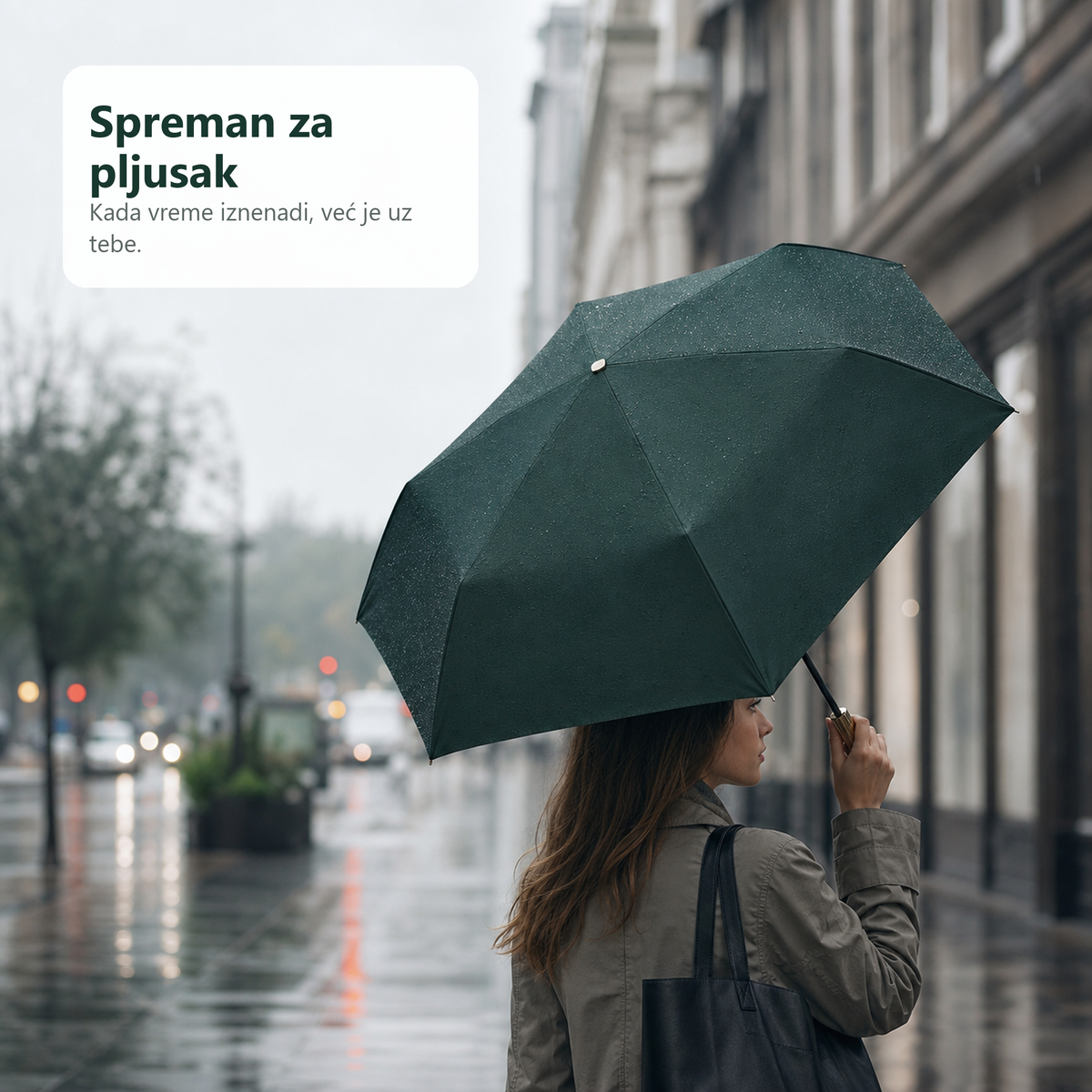 Mini džepni kišobran - za sunce i kišu