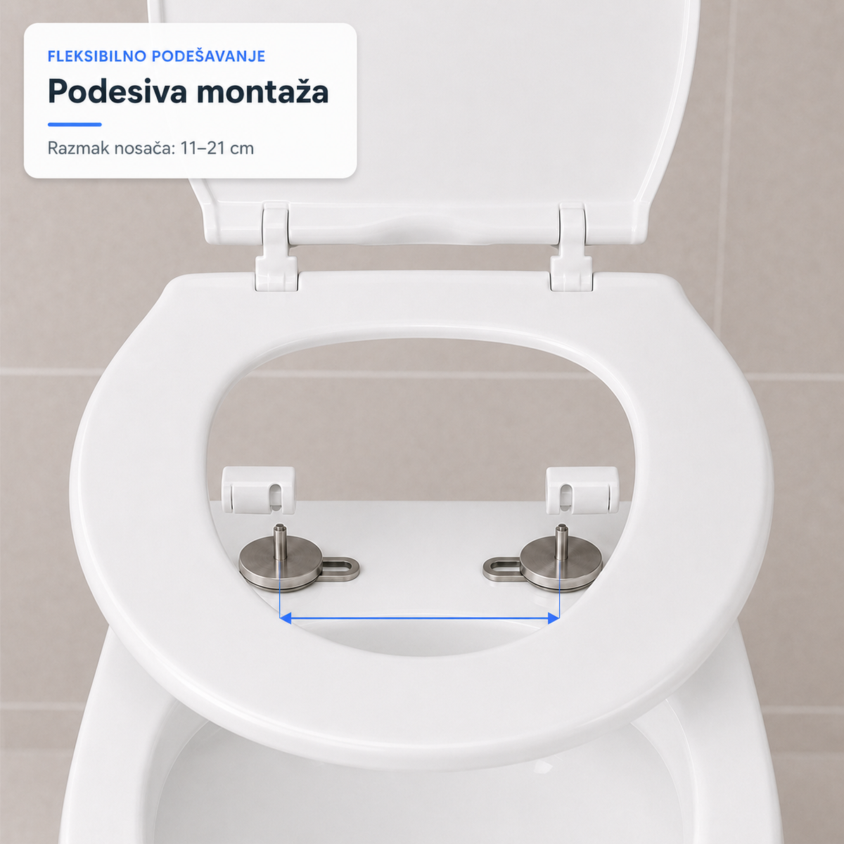 Univerzalna zamenjiva WC daska