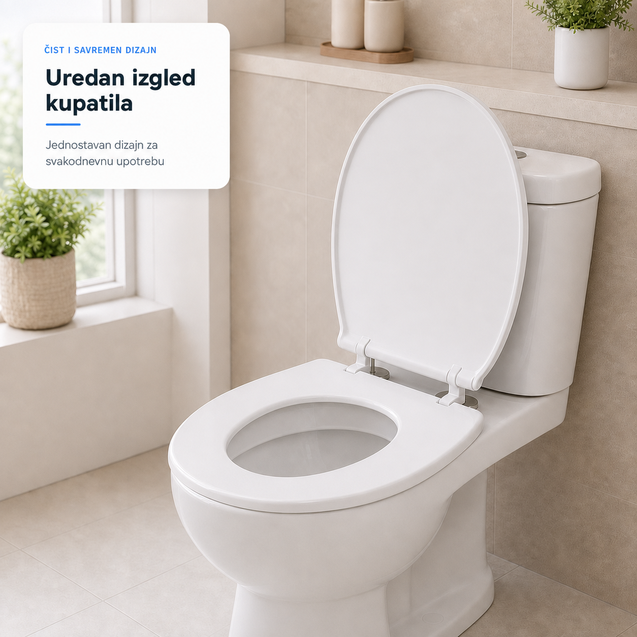 Univerzalna zamenjiva WC daska