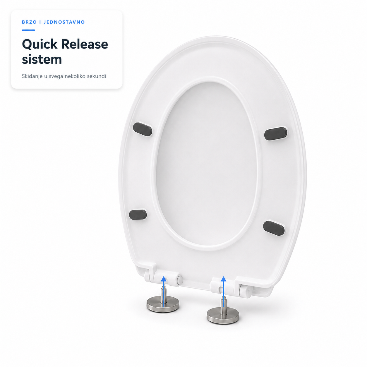 Univerzalna zamenjiva WC daska