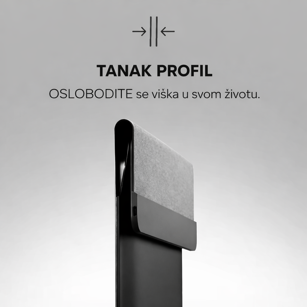 Premium Laptop Torba sa Bežičnim Punjenjem